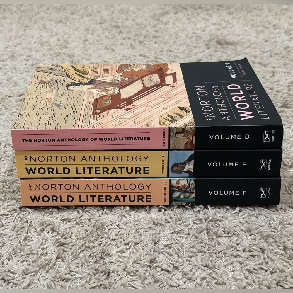 The Norton Anthology of World Literature, Fourth Edition, Volume D, E & F